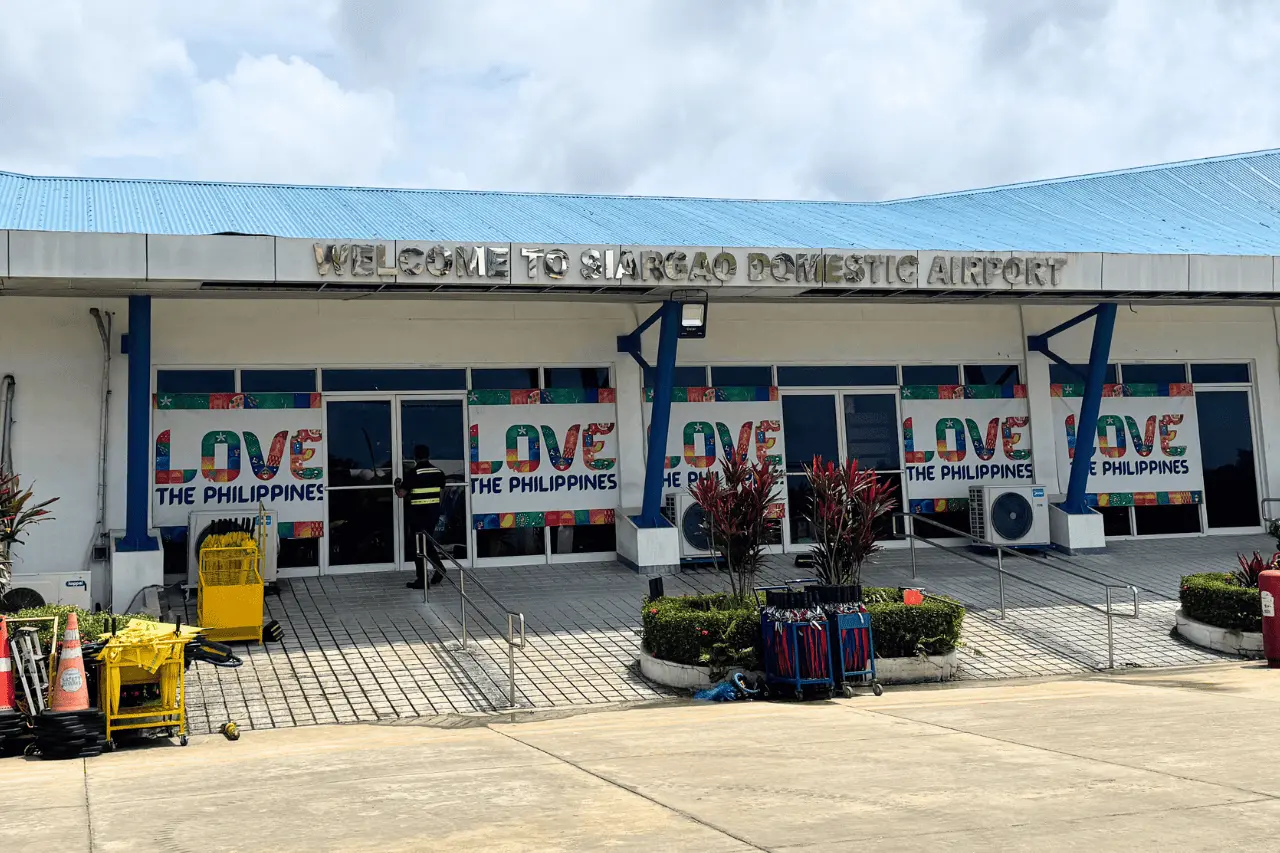 Siargao Airport (Sayak Airport, IAO) terminal exterior